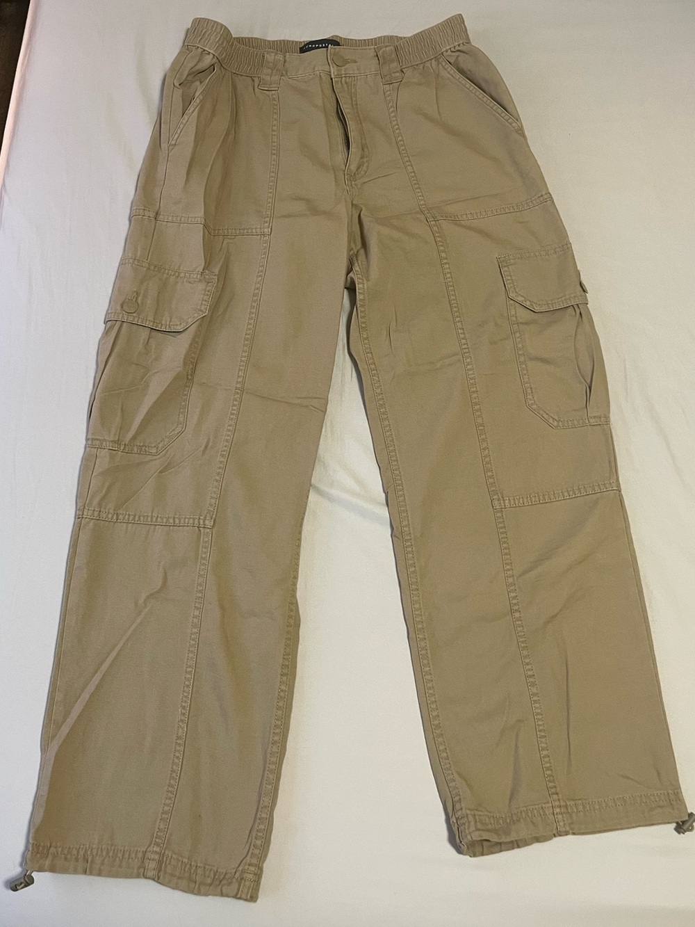 Aeropostale Tan Cargo Pants with Utility Pockets